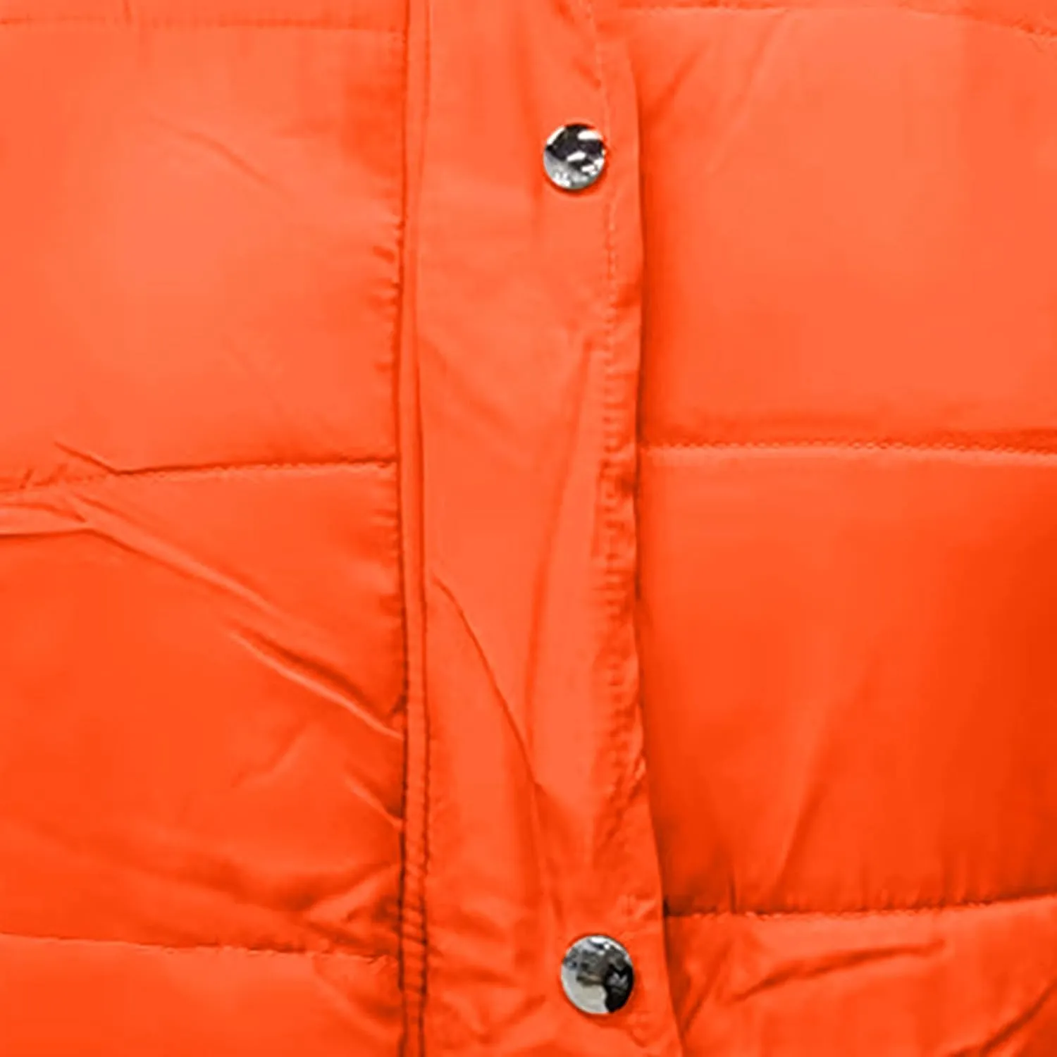 uhnmki Women's Long Puffer Vest Jacket Sleveless Hoodies Full Zipper Sleeveless Down Coats Thickened Warm Windbreakers
