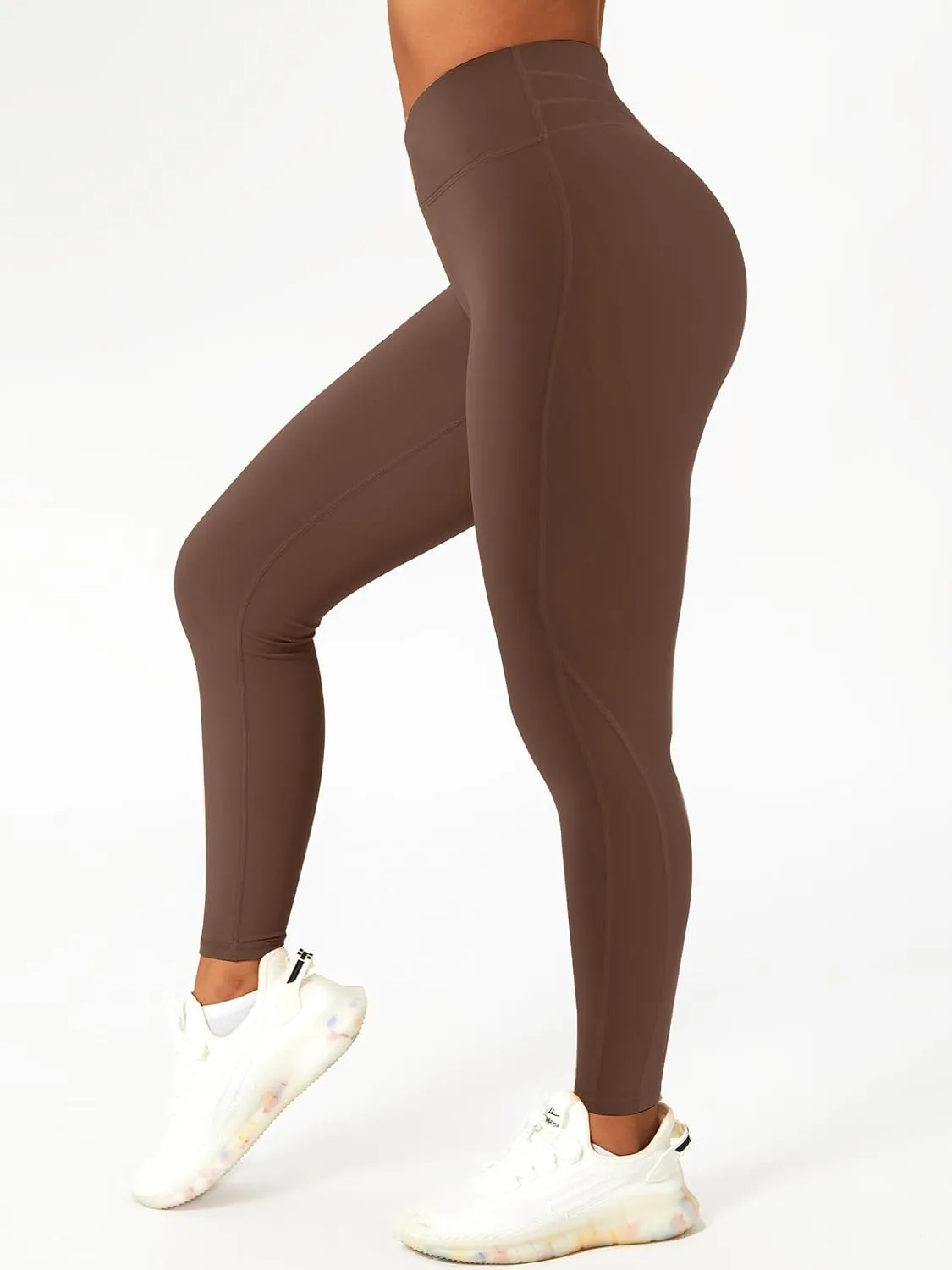 Unthewe High Waisted Butt Lifting Workout Gym Leggings for Women Buttery Soft Athletic Yoga Pants