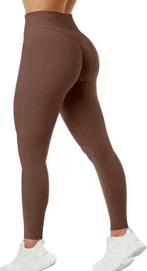 Unthewe High Waisted Butt Lifting Workout Gym Leggings for Women Buttery Soft Athletic Yoga Pants