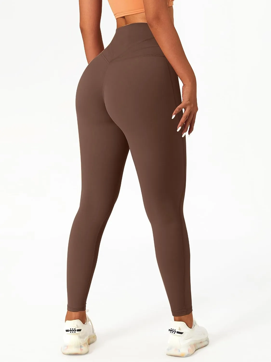 Unthewe High Waisted Butt Lifting Workout Gym Leggings for Women Buttery Soft Athletic Yoga Pants
