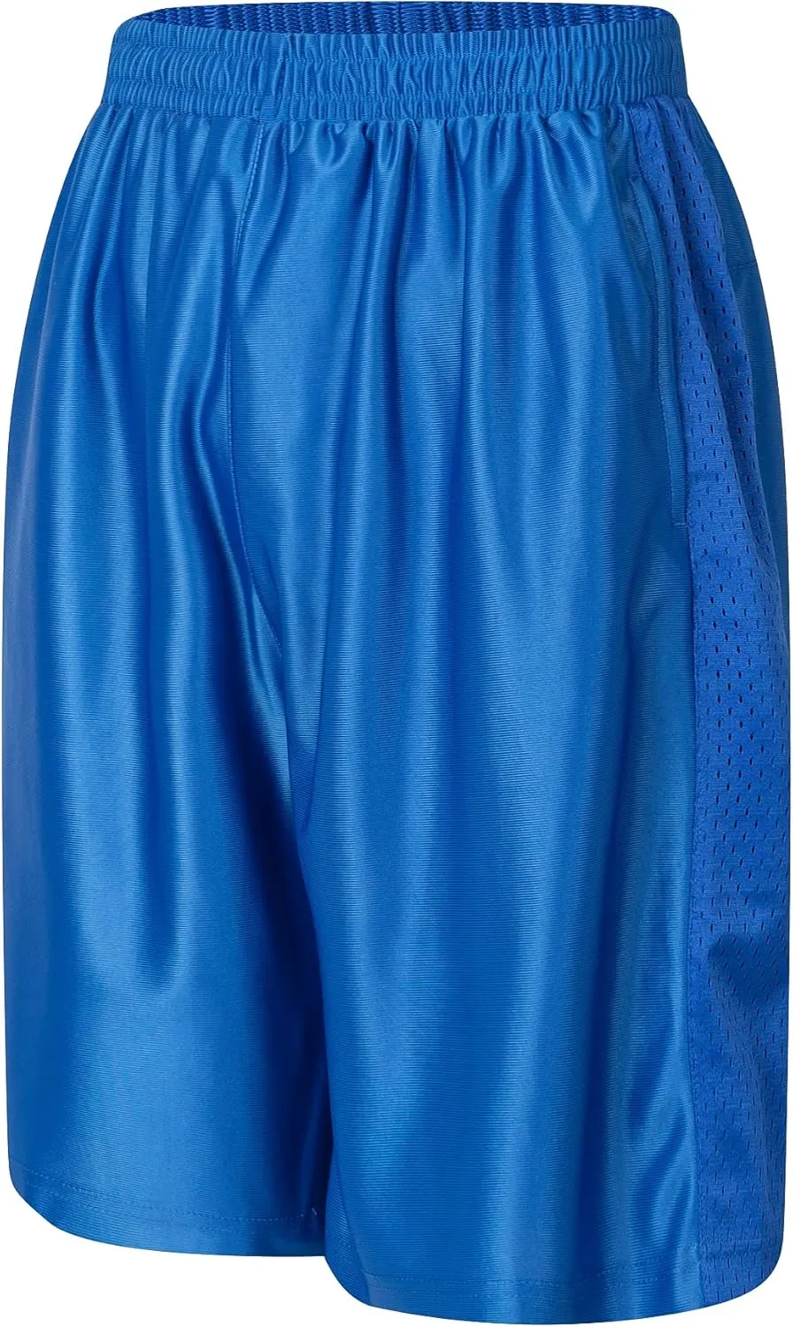 URBEX Men's Basketball Shorts with Deep Pockets & Drawstring Lightweight Gym Athletic Running Shorts
