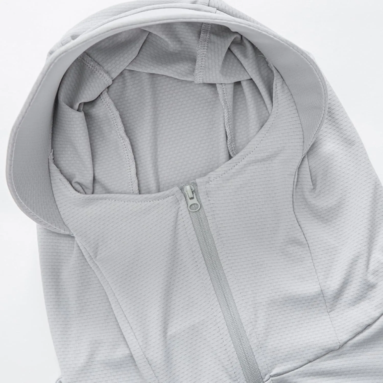 UV Protection Hoodie for Men Sun UPF 50  Long Sleeve Full Zipper Up Workout Shirts Athletic Hiking Tops Jackets