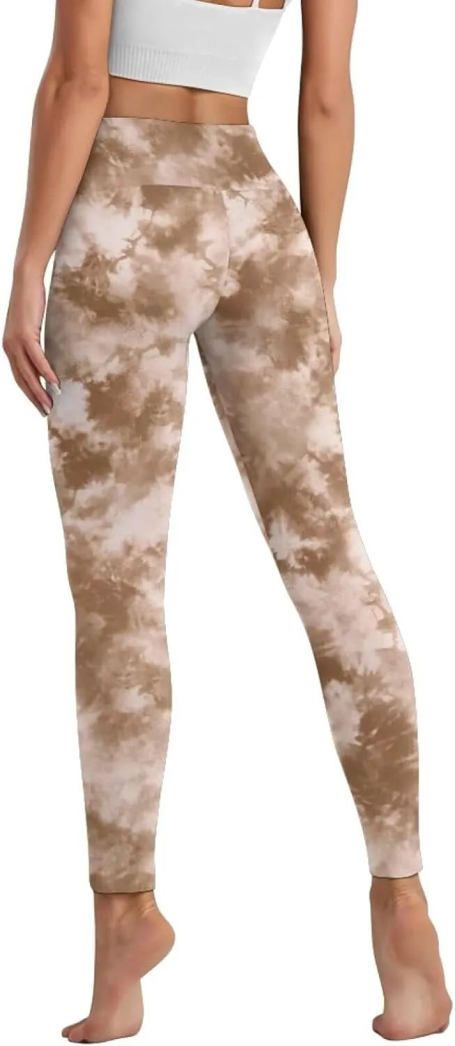 Women Buttery Soft Yoga Leggings with Pockets Tummy Control High Waisted 4-Way Stretch Full-Length Gym Pants