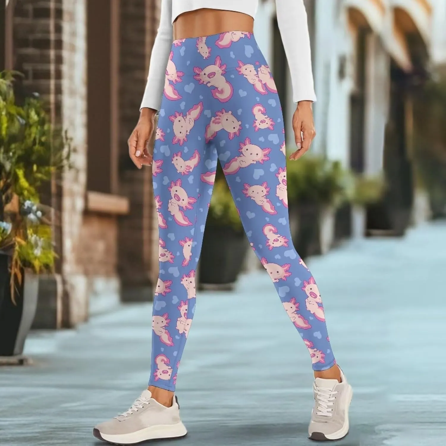 Women Buttery Soft Yoga Leggings with Pockets Tummy Control High Waisted 4-Way Stretch Full-Length Gym Pants