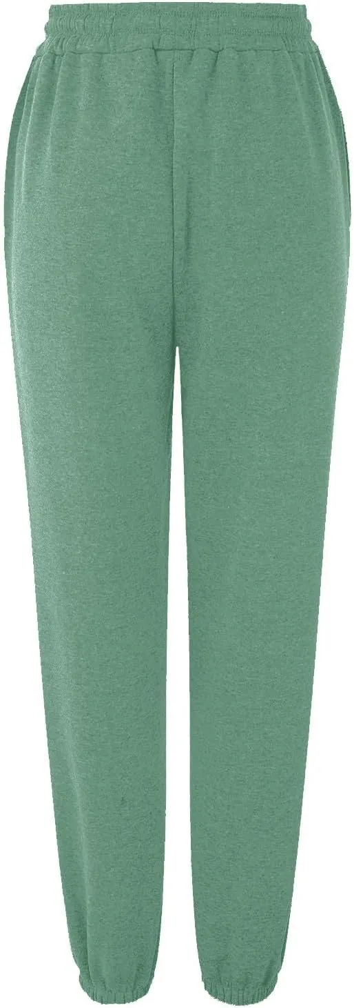 Women's Cinch Bottom Sweatpants Pockets Fashion High Waist Sporty Gym Pants Athletic Fit Jogger Pants Lounge Trousers