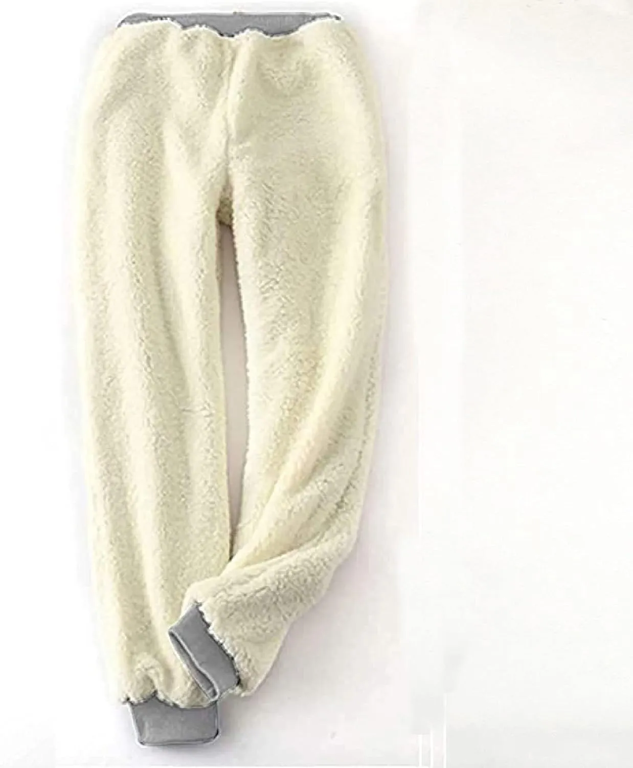 Womens Fleece Lined Sweatpants Warm Winter Sherpa Pants Joggers Track Pants Casual Baggy Pant Fleece Sweatpants Pants