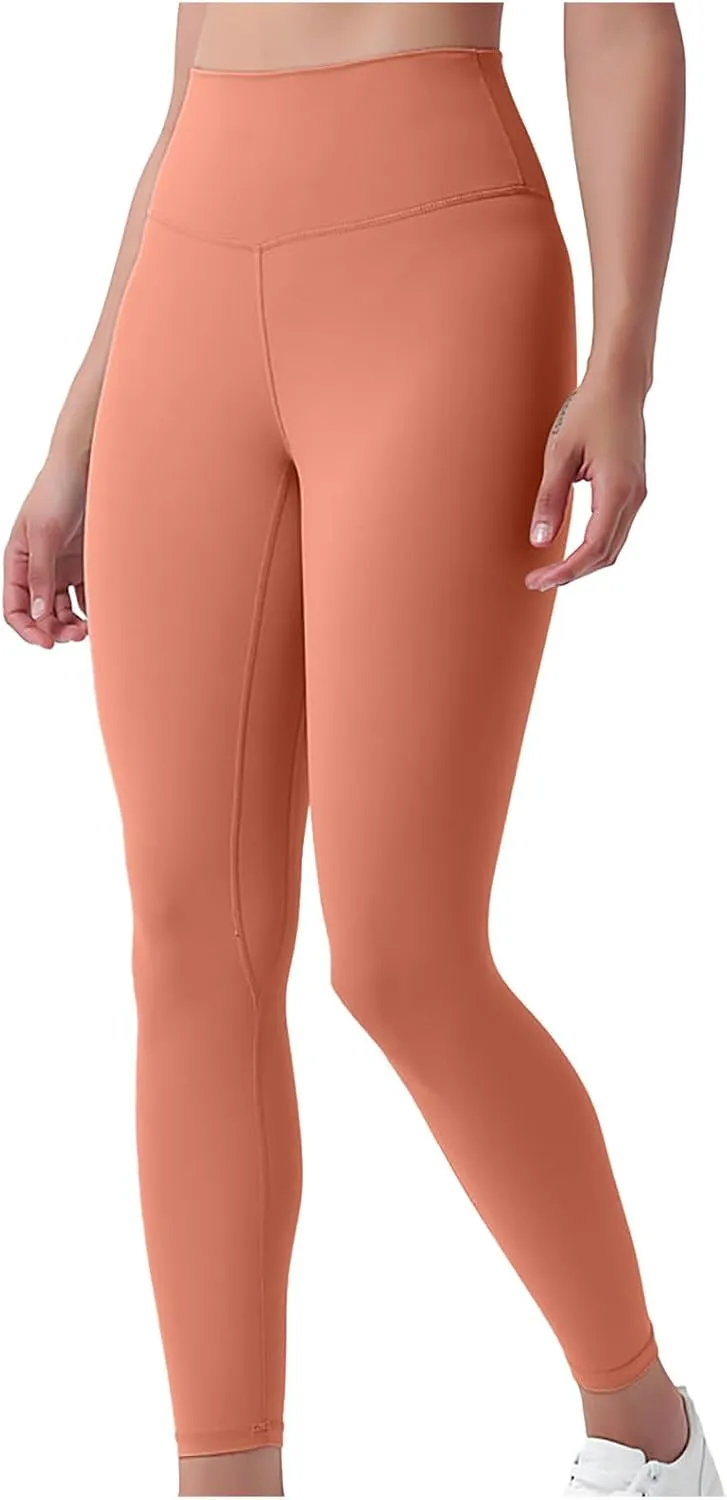 Womens Gym Leggings High Waist Leggings Compression Tights Workout Yoga Pants Seamless Fitness Bottoms Running Trousers