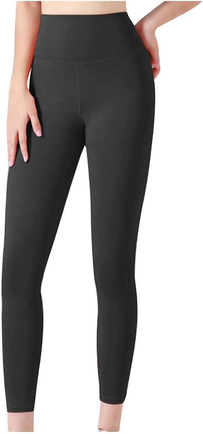 Women's Quick Dry Yoga Pants High Waist Leggings Soft Compression Tights Workout Sports Activewear Base Layers Leggings