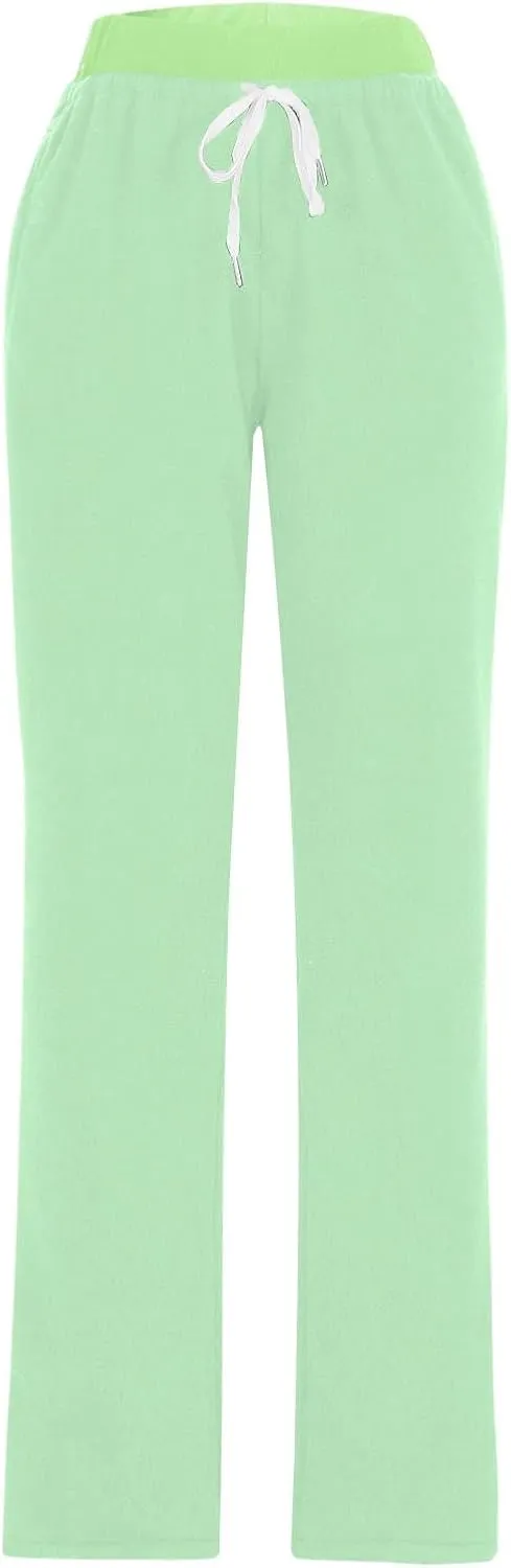 Womens Sherpa Lined Athletic Sweatpants Thermal Winter Warm Jogger Pants Fleece Lined Sweatpants with Pockets