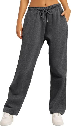 Womens Sweatpants Plus Size Casual Lounge Joggers Fashion Loose Fit Comfy Trendy Cute Gym Pants Trousers