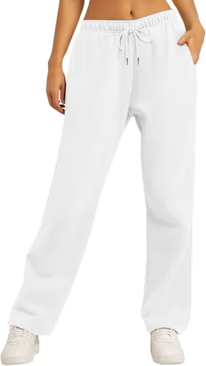 Womens Sweatpants Plus Size Casual Lounge Joggers Fashion Loose Fit Comfy Trendy Cute Gym Pants Trousers