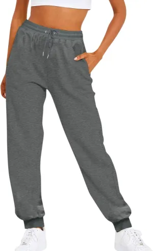 Womens Sweatpants Plus Size Casual Lounge Joggers Fashion Loose Fit Comfy Trendy Cute Gym Pants Trousers