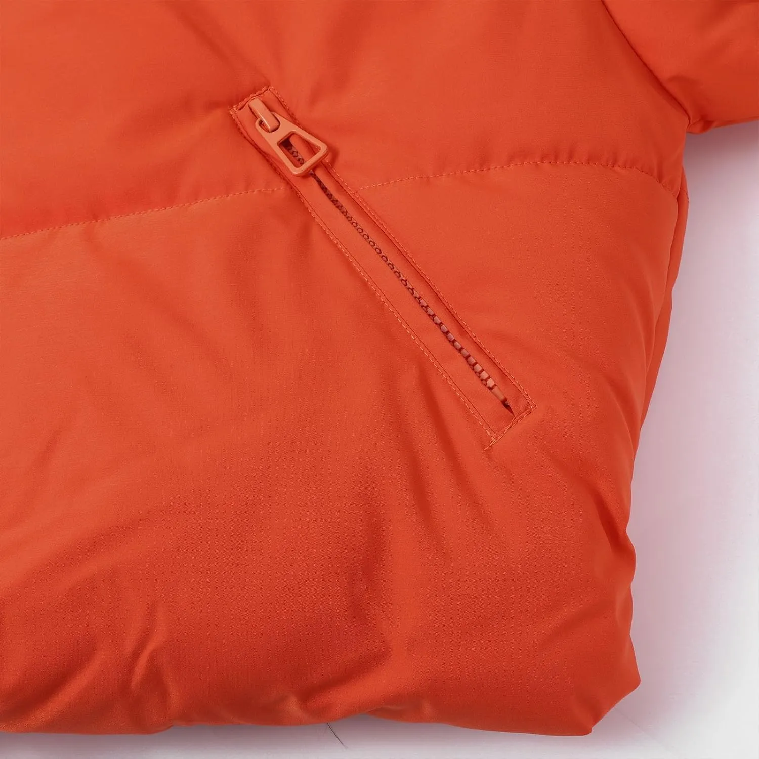 Womens Winter Coats Packable Full Zip Puffer Jackets Plus Size Long Sleeve Packable Down Parka With Pocket