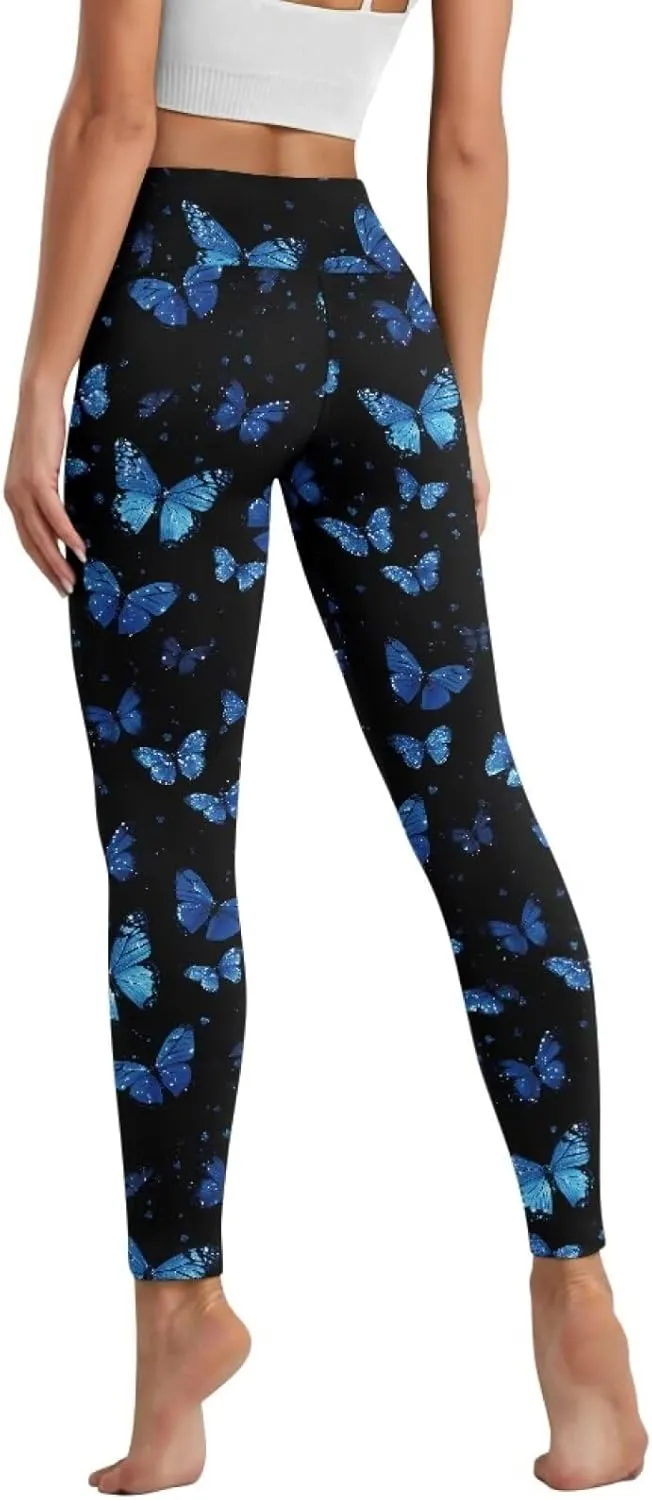 Women's Yoga Pants with Pockets Leggings 2025 Trendy Athletic Workout Workout Gym Leggings Pilates Dance