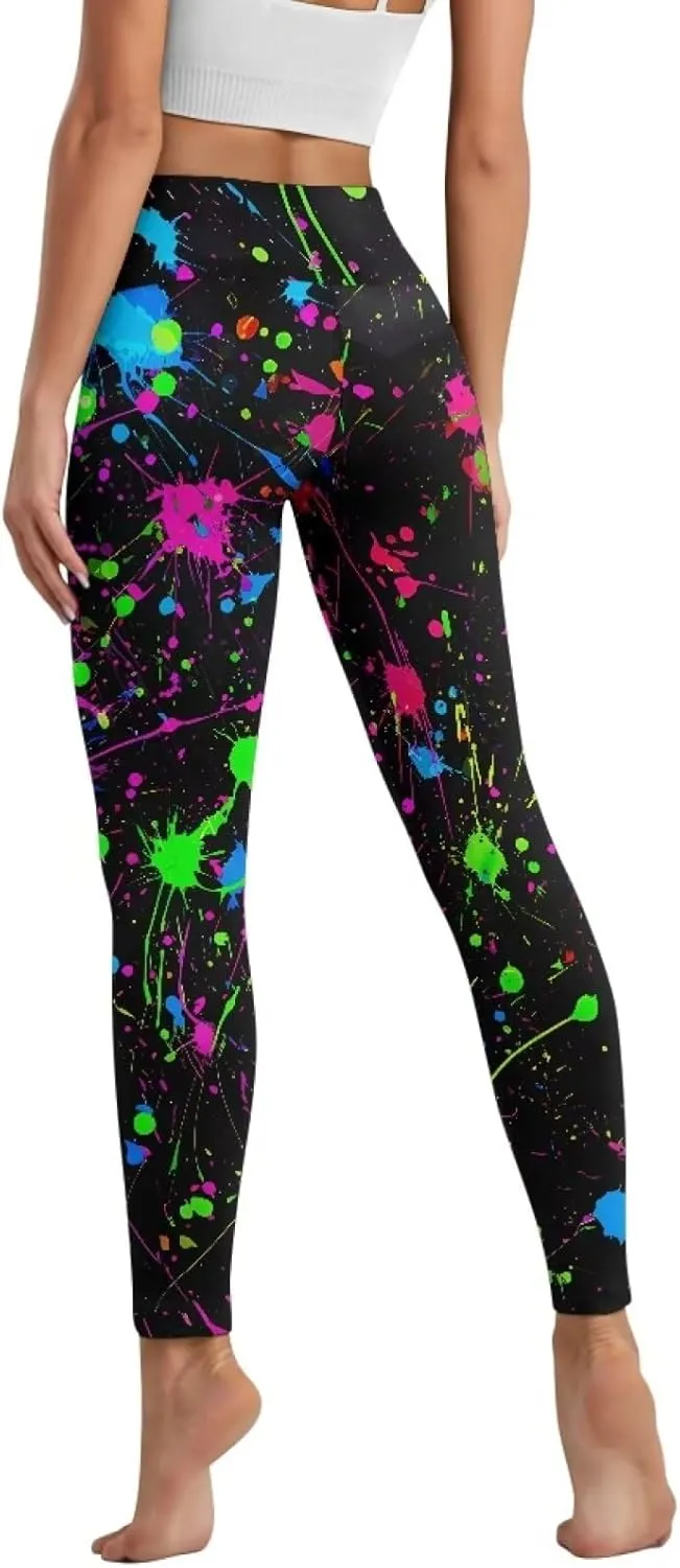 Women's Yoga Pants with Pockets Leggings 2025 Trendy Athletic Workout Workout Gym Leggings Pilates Dance