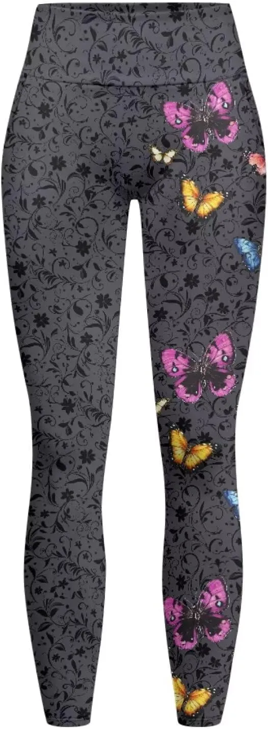 Women's Yoga Pants with Pockets Leggings 2025 Trendy Athletic Workout Workout Gym Leggings Pilates Dance