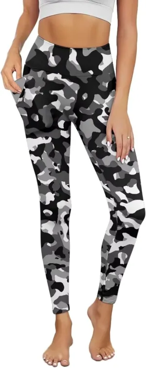 Women's Yoga Pants with Pockets Leggings 2025 Trendy Athletic Workout Workout Gym Leggings Pilates Dance