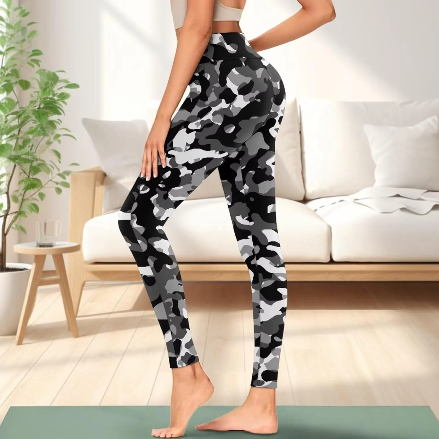 Women's Yoga Pants with Pockets Leggings 2025 Trendy Athletic Workout Workout Gym Leggings Pilates Dance