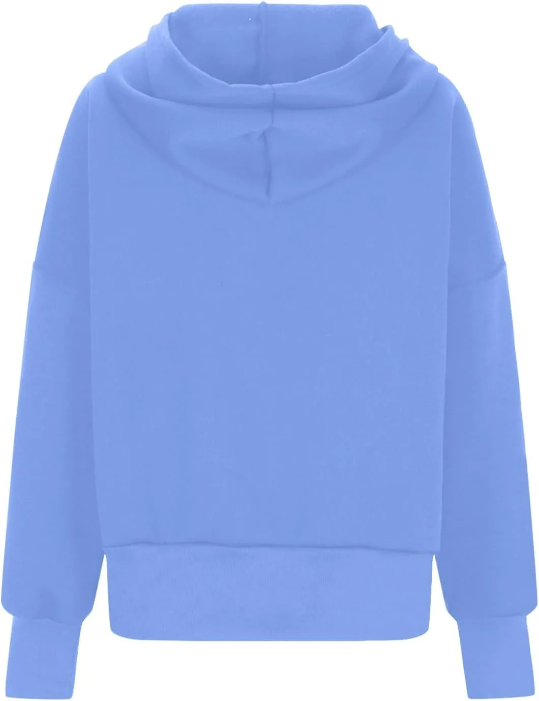 Womens Zip Up Hoodie Fleece Sweatshirt 2025 Fashion Long Sleeve Jacket with Pockets Loose Fit Casual Trendy