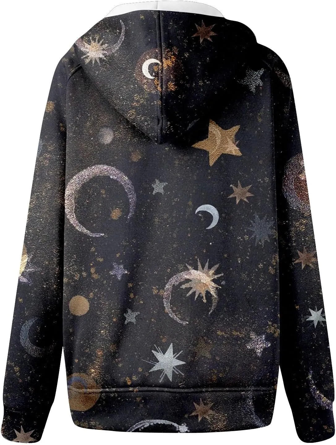 Womens Zip Up Hoodies Oversized Cropped Sweatshirts Fleece Jackets Fall Casual Comfy Gym Tops Winter Warm Clothes 2024