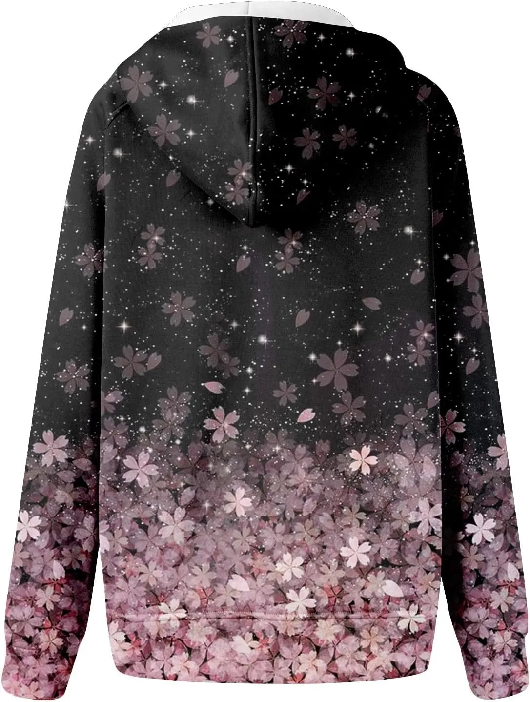 Womens Zip Up Hoodies Oversized Cropped Sweatshirts Fleece Jackets Fall Casual Comfy Gym Tops Winter Warm Clothes 2024