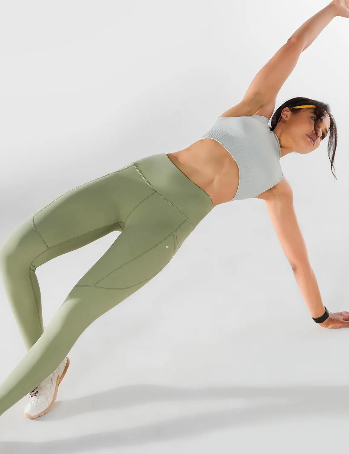 Workout Leggings for Women with Pockets, High-Waisted Compression Gym Leggings, Non-See-Through Yoga Pants