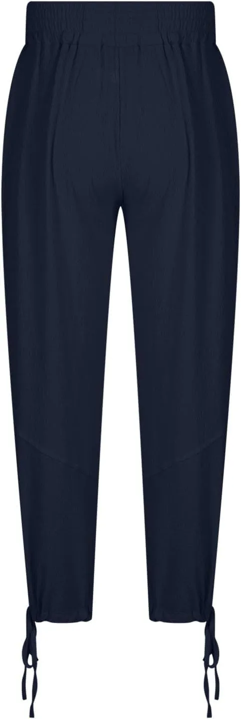 Xiaojmake Mens Capri Pants Drawstring Linen Harem Pants Casual Lounge Baggy Ankle Beach Travel Vacation Joggers with Pockets