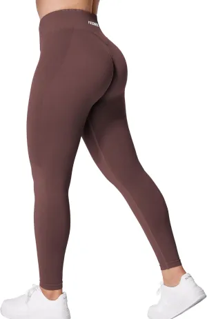 YEOREO V Waist Workout Leggings for Women Amplify Butt Lifting Scrunch Gym Leggings Seamless Yoga Pants