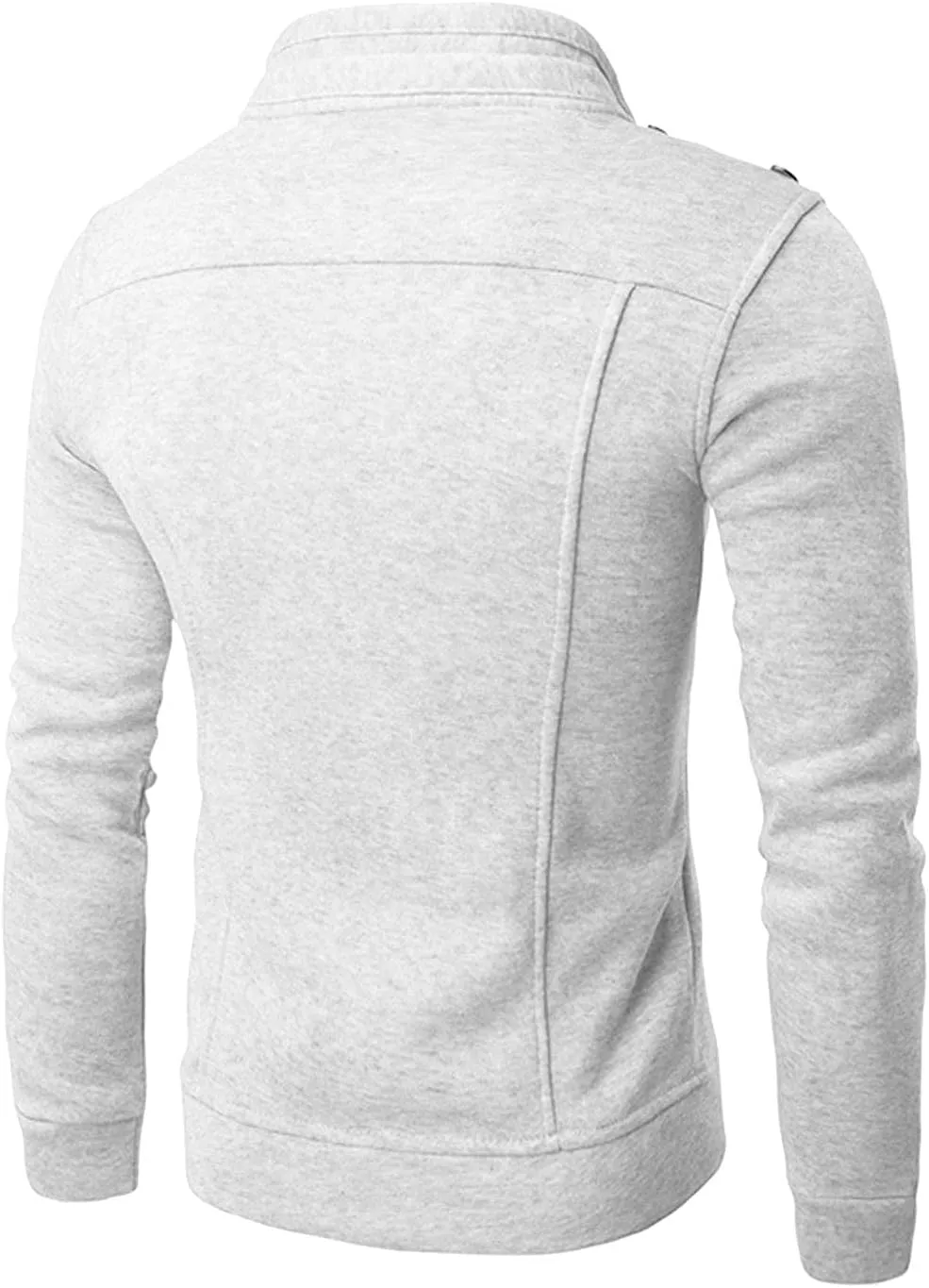Ymosrh Mens Flannel Jacket Slim Designed Lapel Cardigan Coat Jacket Waterproof Jackets for Men