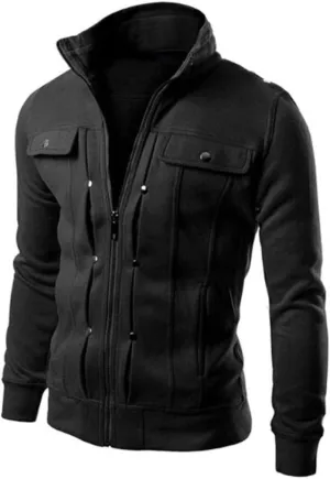 Ymosrh Mens Flannel Jacket Slim Designed Lapel Cardigan Coat Jacket Waterproof Jackets for Men
