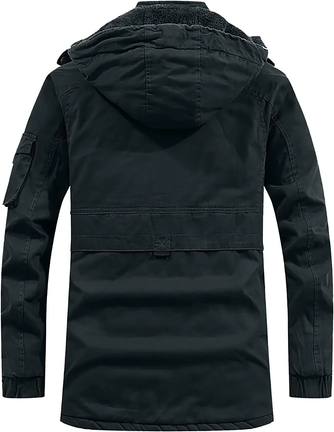 Ymosrh Men's Jackets Coat with Hood Waterproof Windproof Hiking Coat Lightweight Windbreaker Jacket, M-4XL