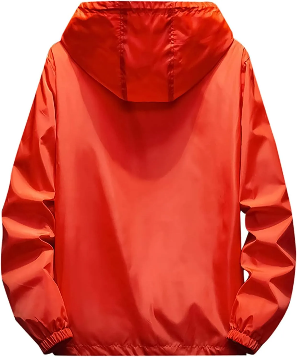 Ymosrh Men's Rain Coats Windproof Jacket Waterproof Lightweight Sport Hooded Windbreaker Raincoat Jacket