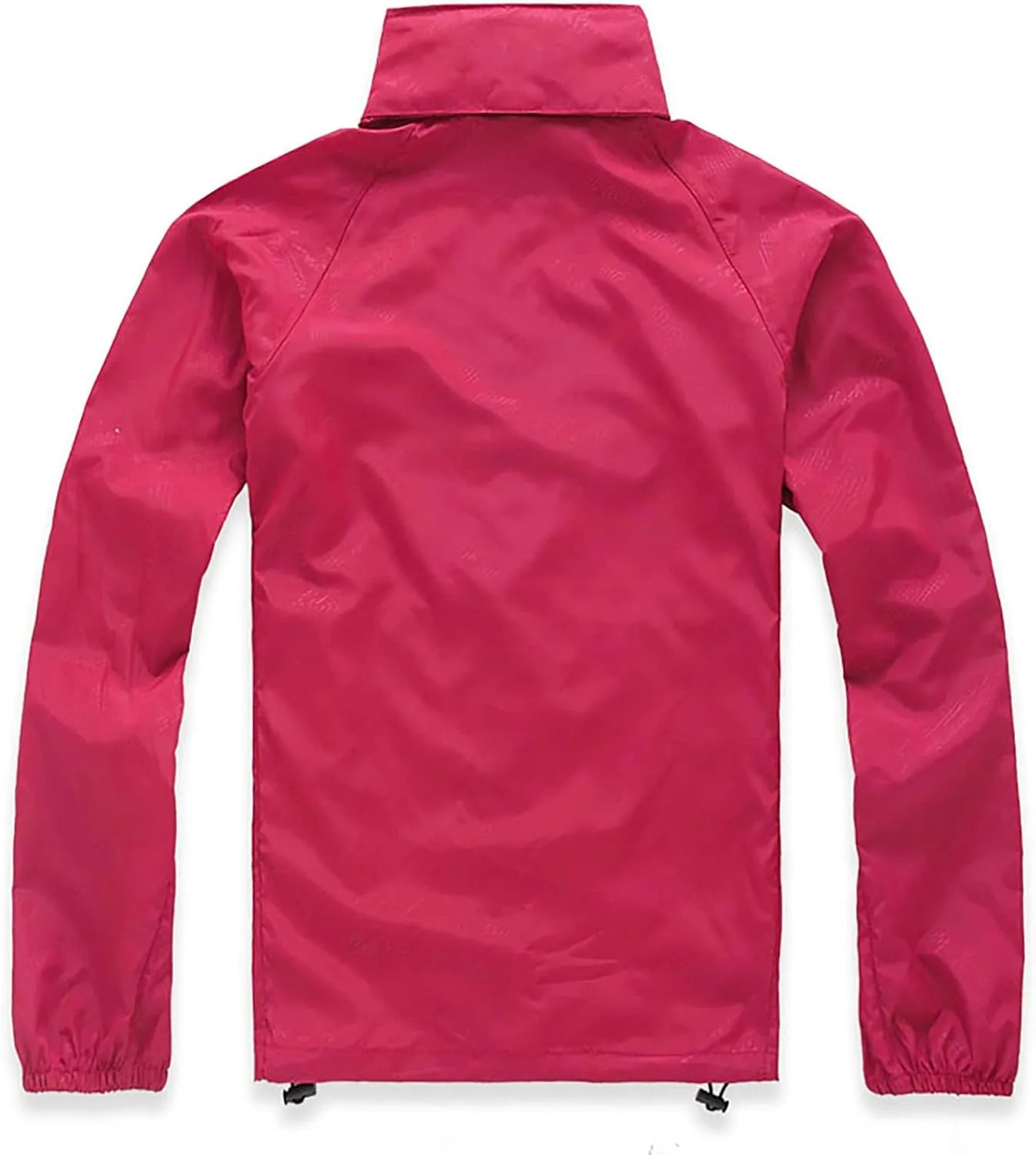 Ymosrh Men's Work Jackets Lightweight Waterproof Windbreaker Rain Jacket Packable with Hood for Hiking Travel, XS-3XL