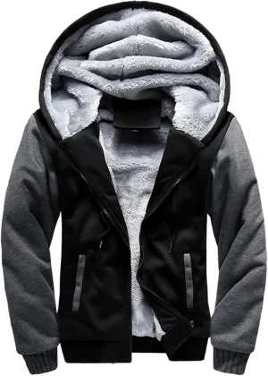 Ymosrh Sport Jackets For Men Men‘S Zipper Pullover Long Sleeve Hooded Sweatshirt Tops Blouse Mens Jackets