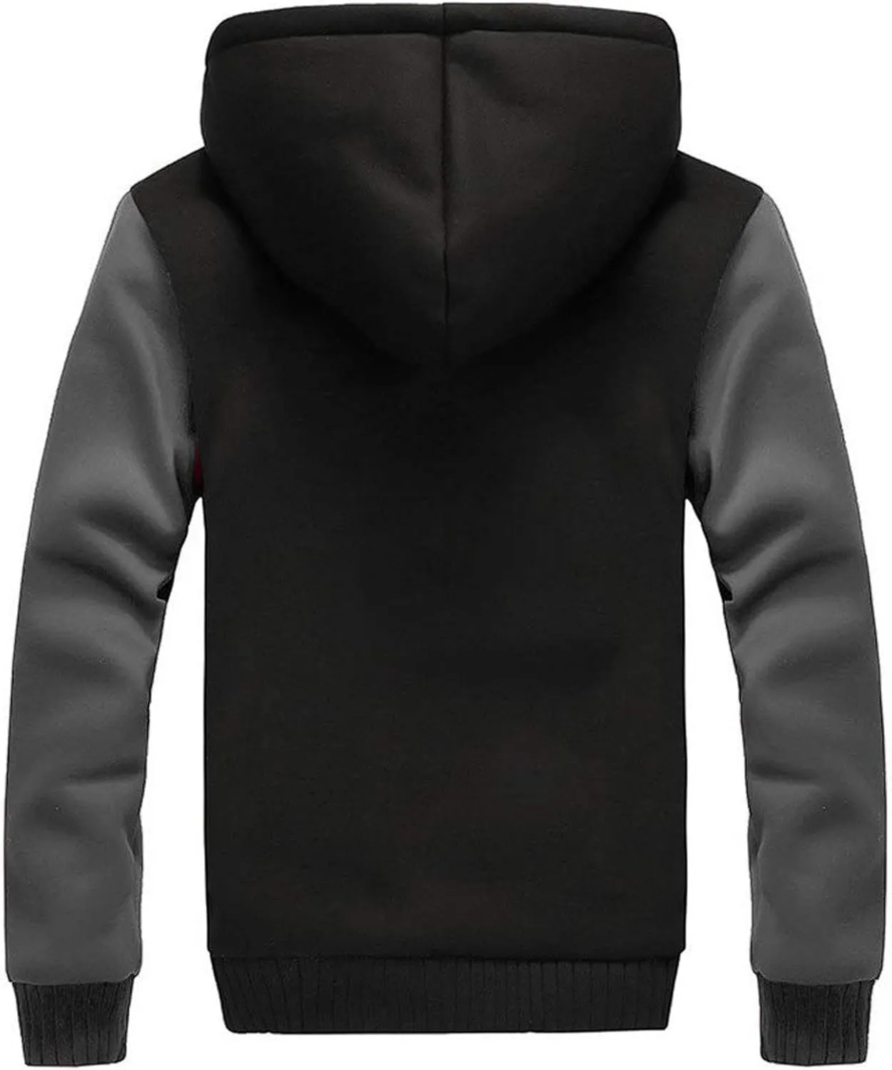 Ymosrh Sport Jackets For Men Men‘S Zipper Pullover Long Sleeve Hooded Sweatshirt Tops Blouse Mens Jackets