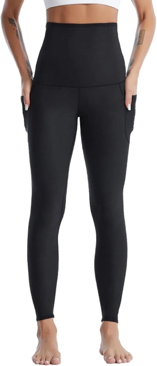 Yoga Pants Women High Waist Leggings Gym Leggings Oversized Tummy Control Leggings Compression Pants Running Sweatpants