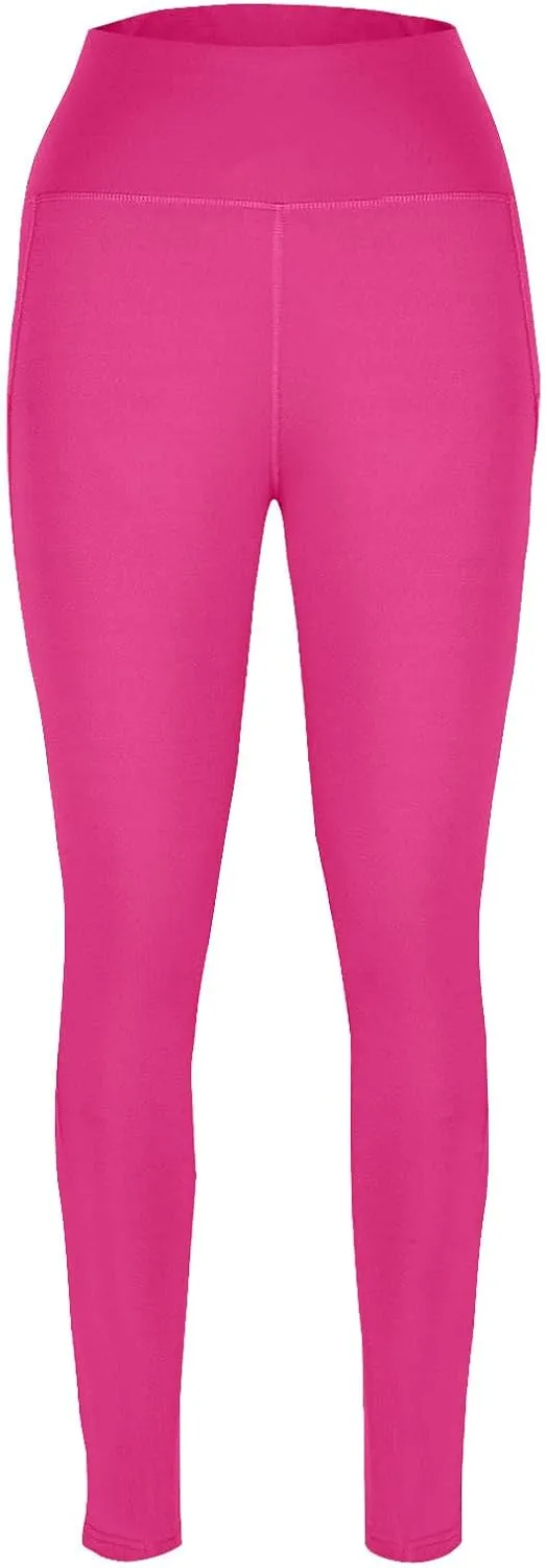 Yoga Pants Women with Pockets High Waist Tummy Control Pants Compression Workout Gym Leggings for Women