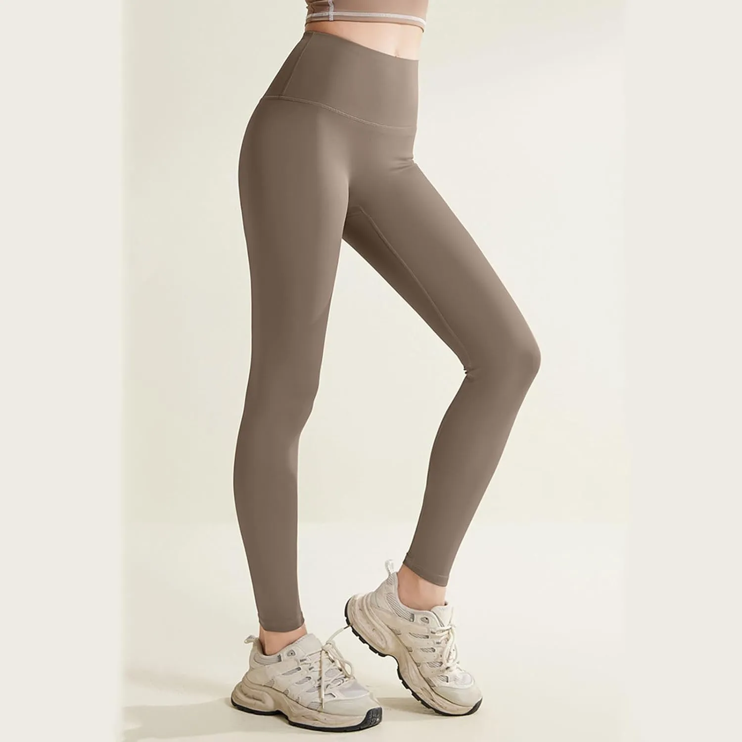 Yoga Pants Women with Pockets, Women's Workout Leggings,Yoga Clothes for Older Women,High Waisted Black Pants