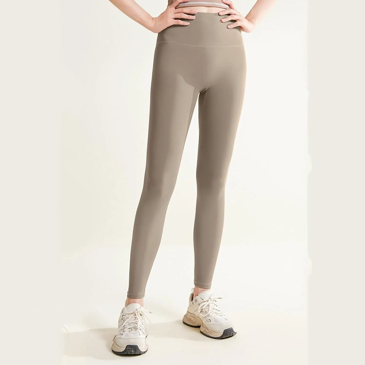 Yoga Pants Women with Pockets, Women's Workout Leggings,Yoga Clothes for Older Women,High Waisted Black Pants