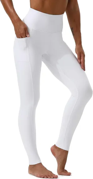 Yoga Pants-Workout Leggings for Women with Pockets High Waisted Tummy Control Postpartum Athletic Gym Leggings