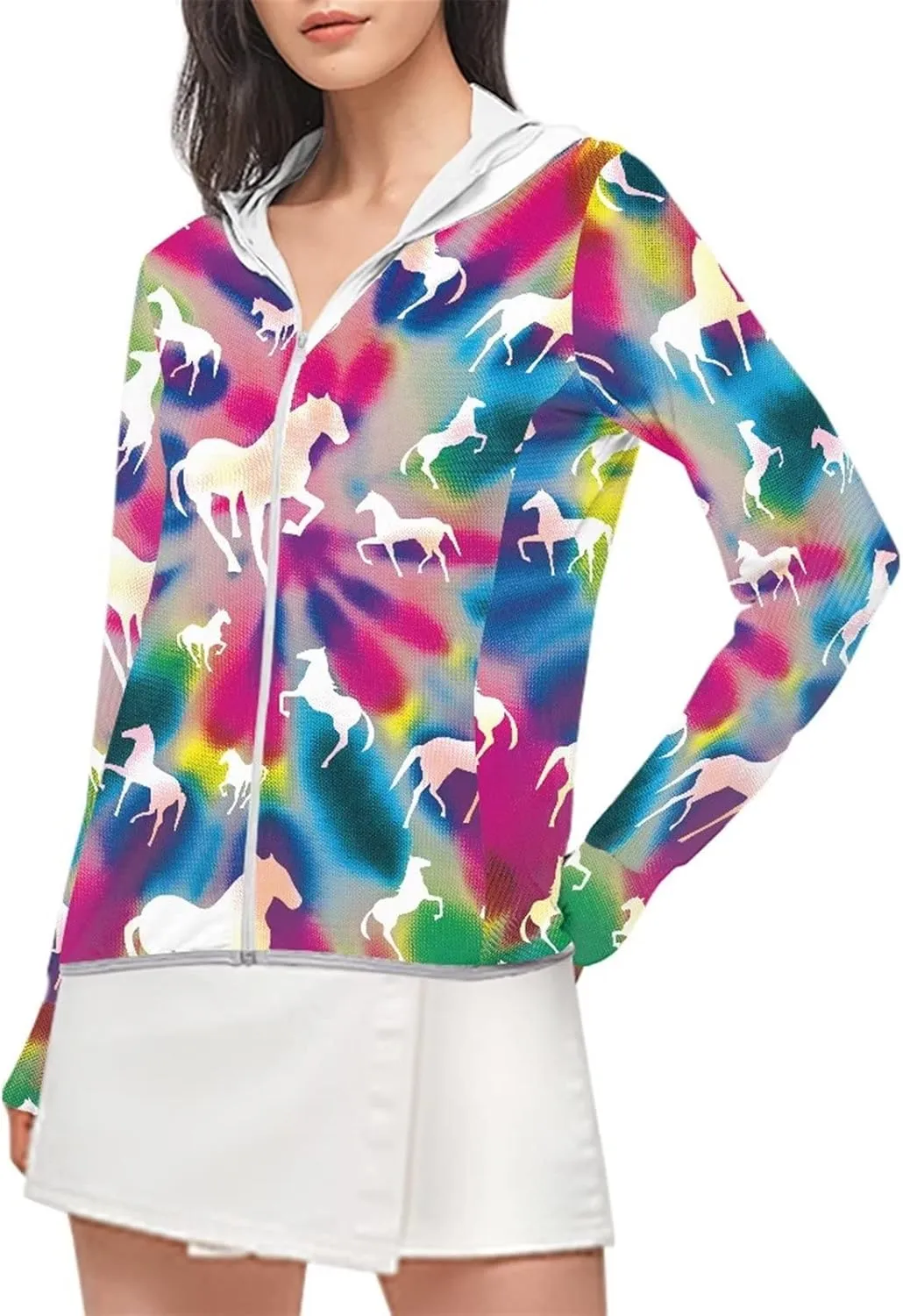 Ystardream Uv Protection Clothing for Women Girls Teen Sun Protection Shirts for Women