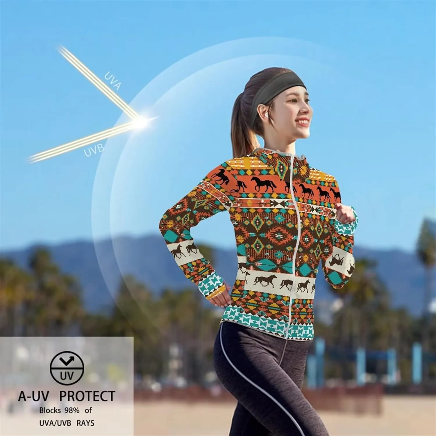 Ystardream Uv Protection Clothing Women for Fishing Camping Hiking Tennis Hoodies for Summer