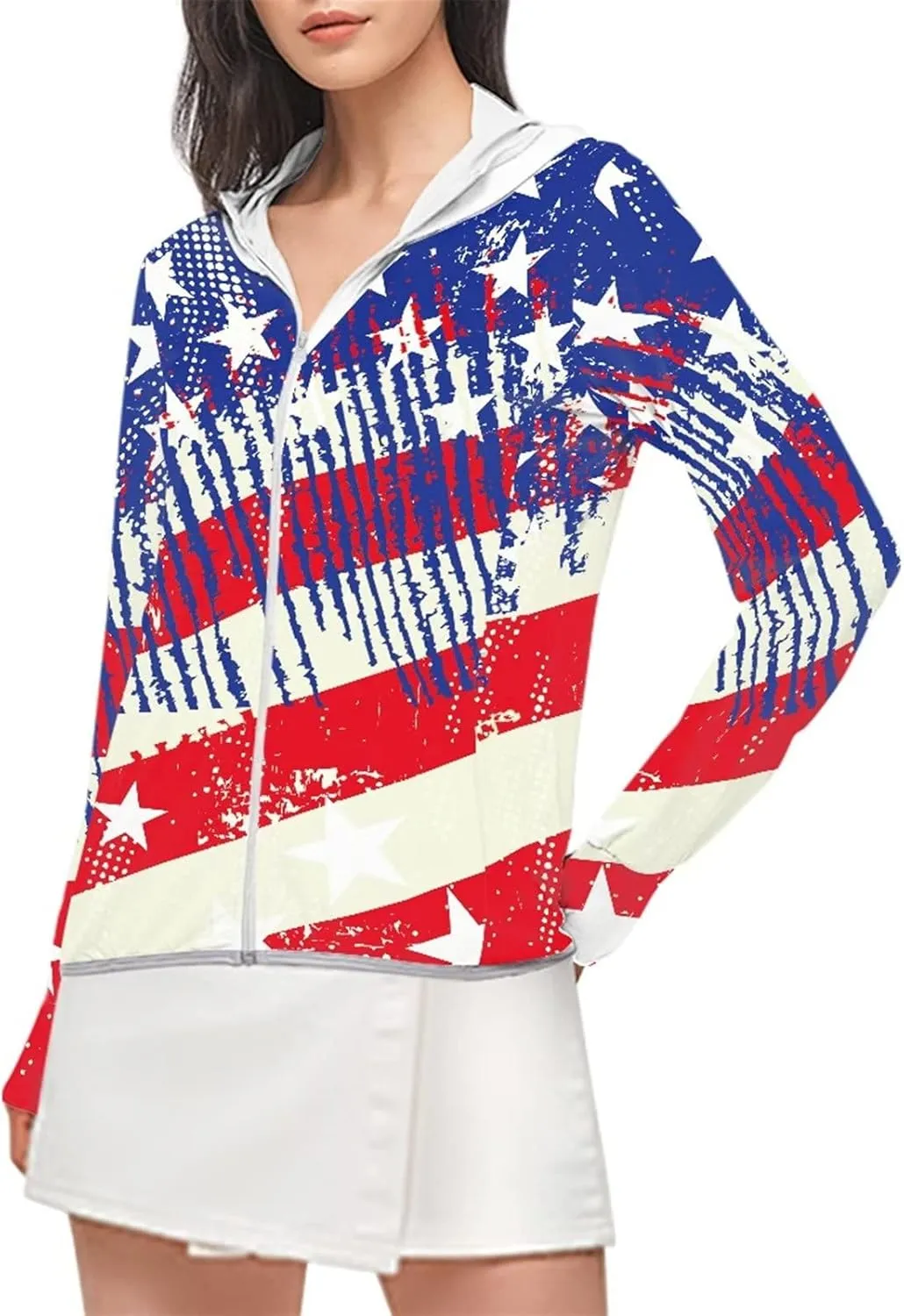 Ystardream Uv Protection Clothing Women for Fishing Camping Hiking Tennis Hoodies for Summer