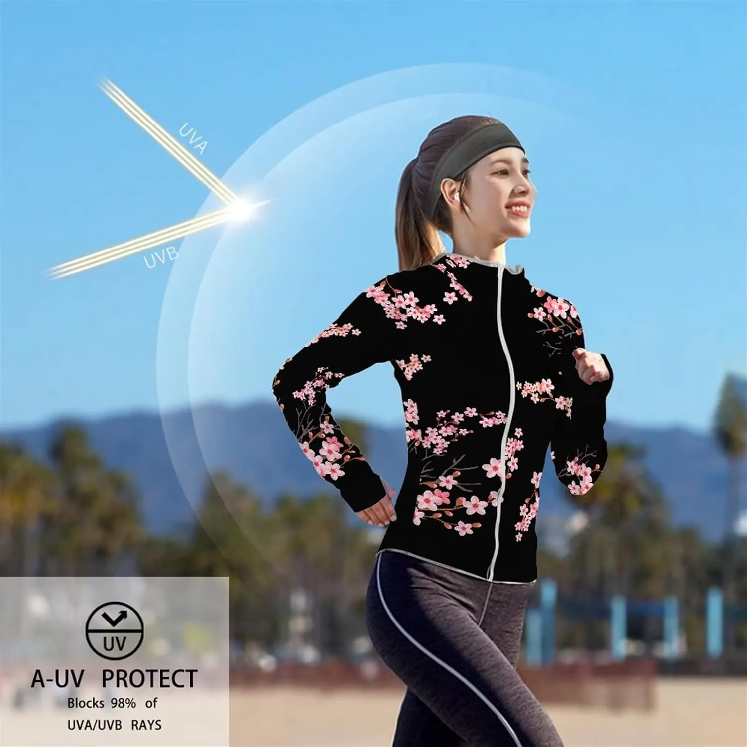 Ystardream Uv Protection Clothing Women for Fishing Camping Hiking Tennis Hoodies for Summer