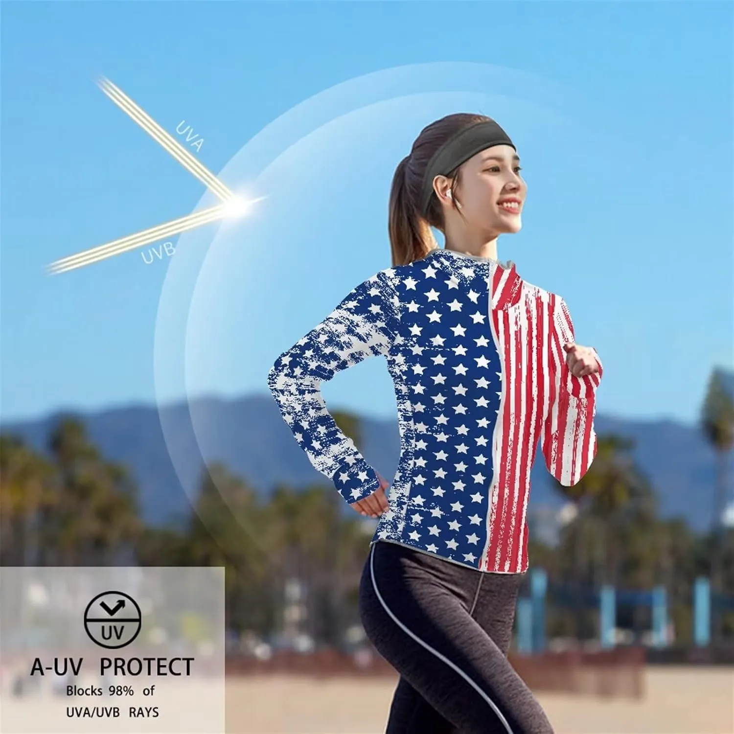 Ystardream Women's UPF 50  Sun Protection Hoodie Long Sleeve UV Shirts Jacket SPF Shirt with Pockets for Hiking Outdoor
